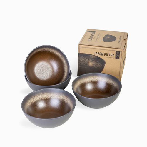Tazon sopa pietra 725 ml setx4