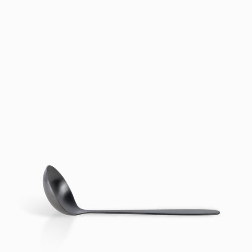 Servidor cucharon negro mate