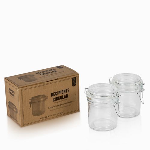 Recip.  circular 300 ml setx2
