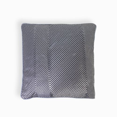 Cojín smokin gris 45x45cm