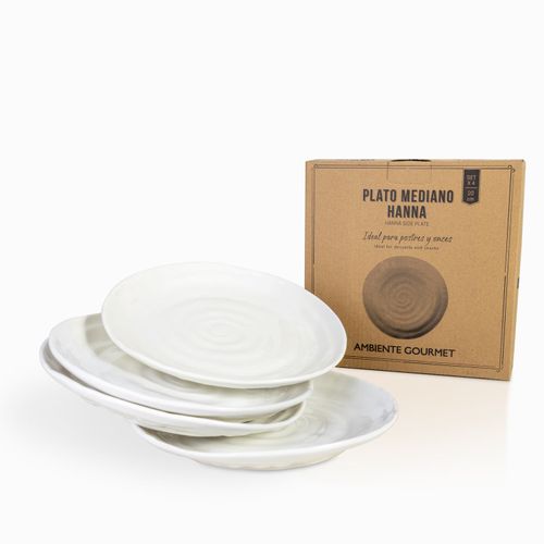 Plato mediano hanna 20cm setx4