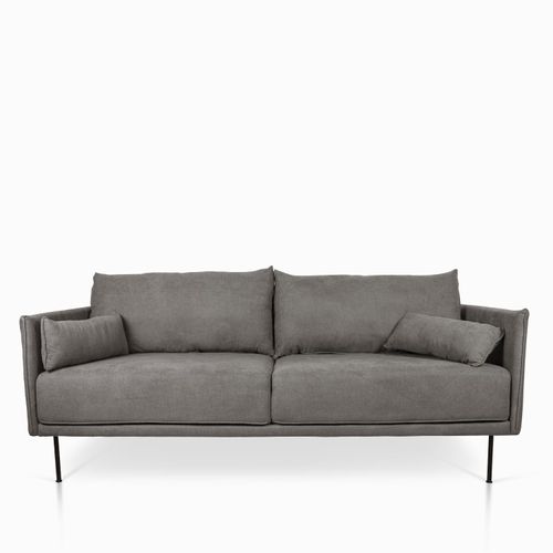 Sofa elementary gris 87x203x88