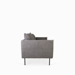 Sofa-elementary-gris-87x203x88