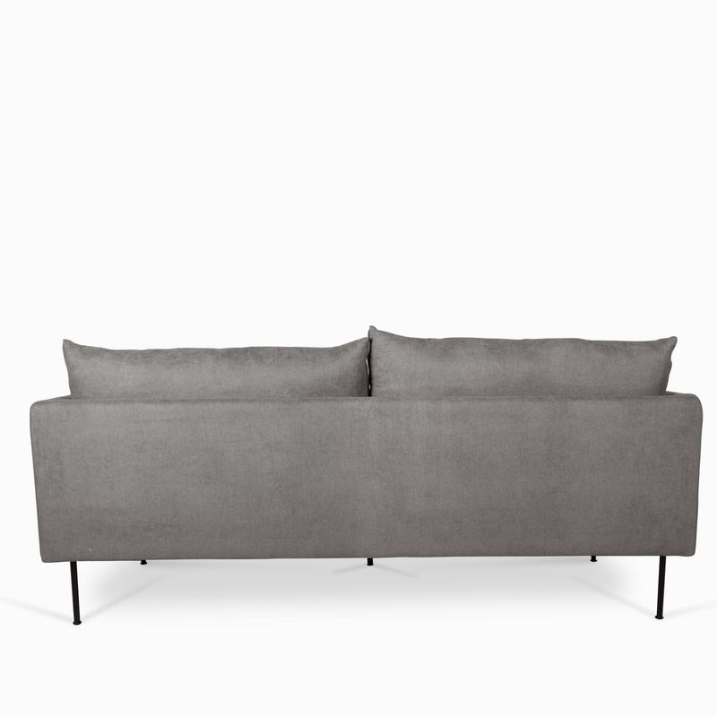 Sofa-elementary-gris-87x203x88
