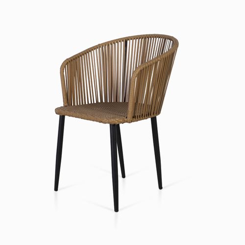 Silla comedor rattan lacio 80x49x56