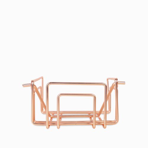 Servilletero cuadrado copper