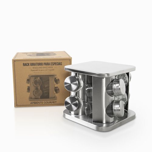 Rack giratorio para especias 8 piezas