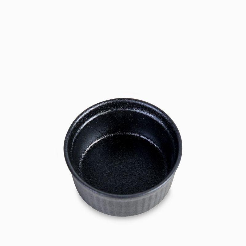 Ramekin-negro-mate
