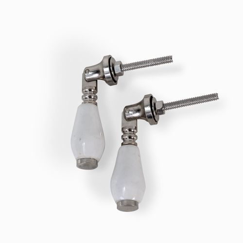 Pomo halador blanco set x 2