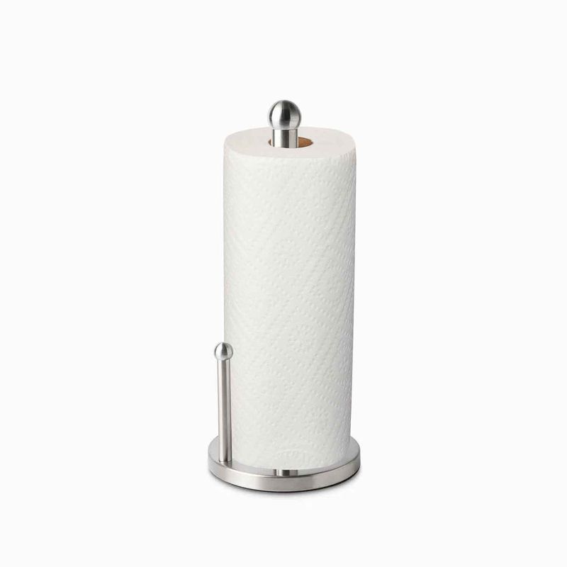 Soporte-papel-de-cocina-en-acero-inox