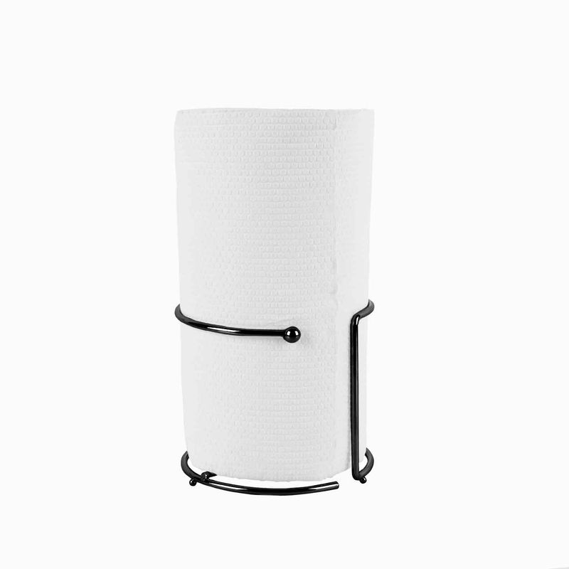 Soporte-negro-para-papel-de-cocina-aro