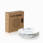 Plato-marmol-26-cm-setx4