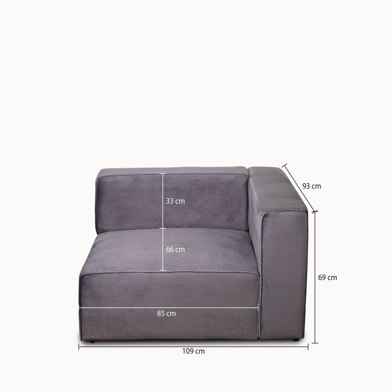 Modular-Avalon-Esquina-Derecho-Velvet-Gris