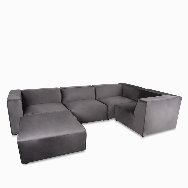 Modular-Avalon-Esquina-Derecho-Velvet-Gris