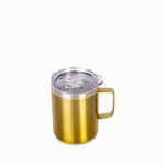 Mug doble pared en acero dorado