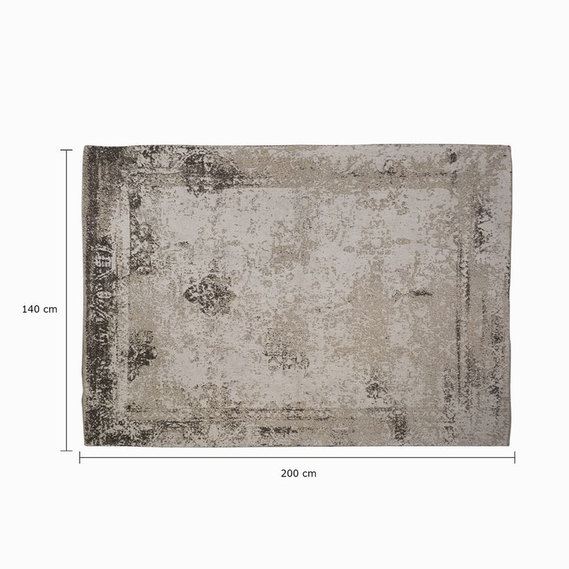 Tapete-vintage-gris-140x200-cm