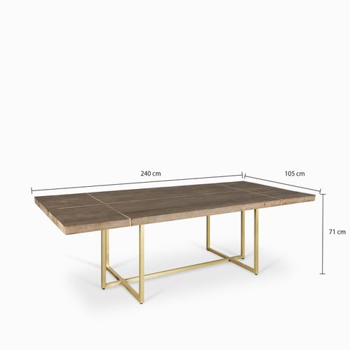 Comedor Base Brass