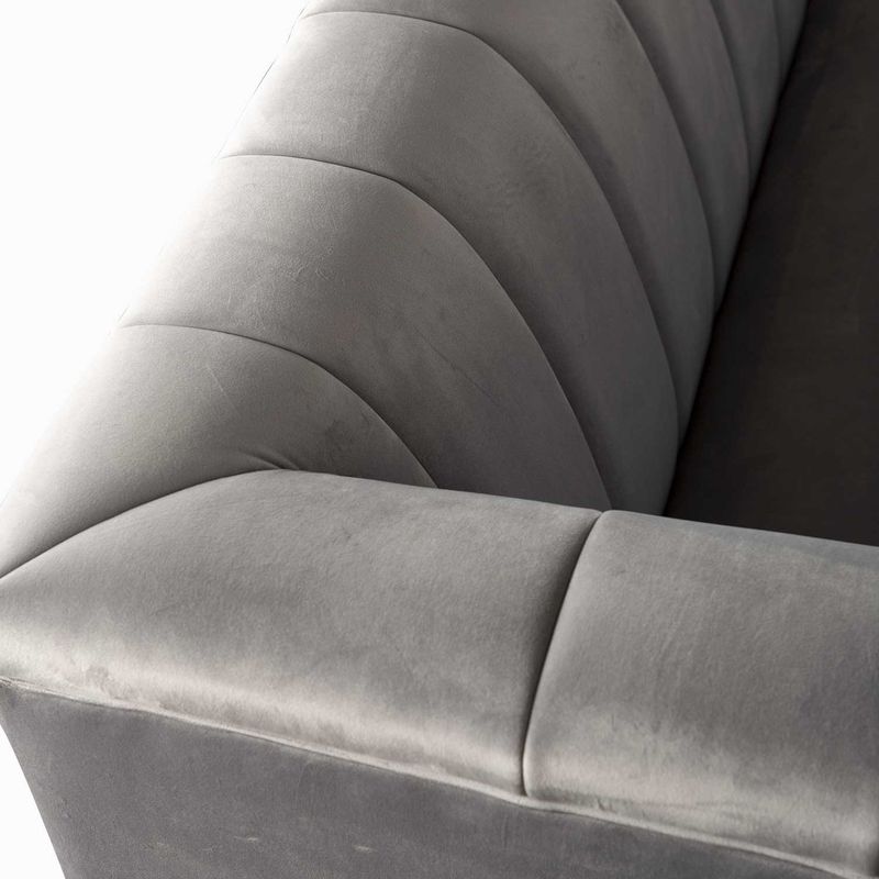 Sofa-aramo-velvet-gris-claro