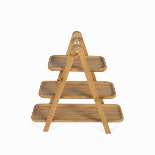 Torre en bambu tres niveles