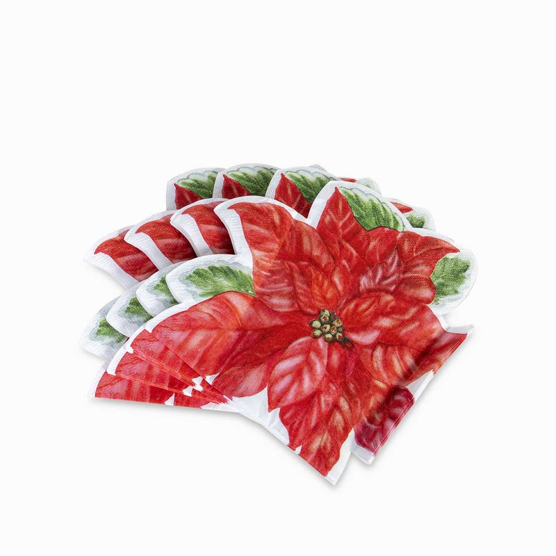 Servilletas-flor-poinsettia