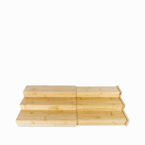 Rack organizador en bambú