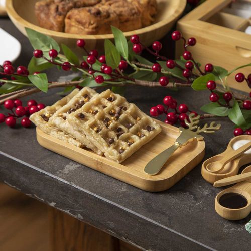 Bandeja en bambu 20x11cm