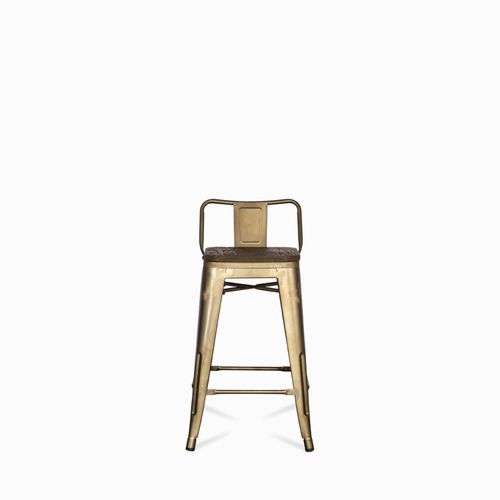 Silla counter Industrial madera Gun