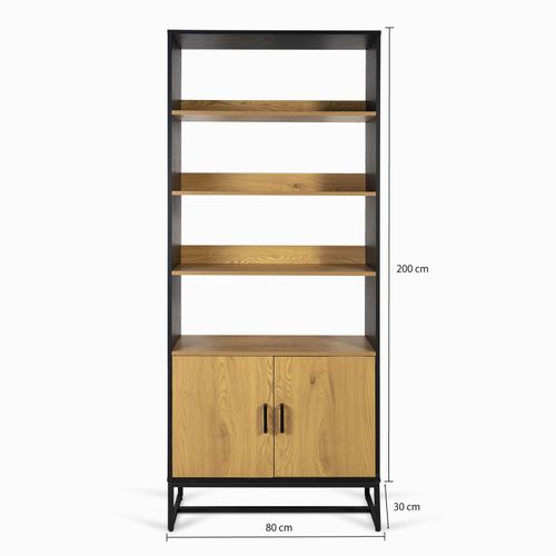 Biblioteca west 200x80x30