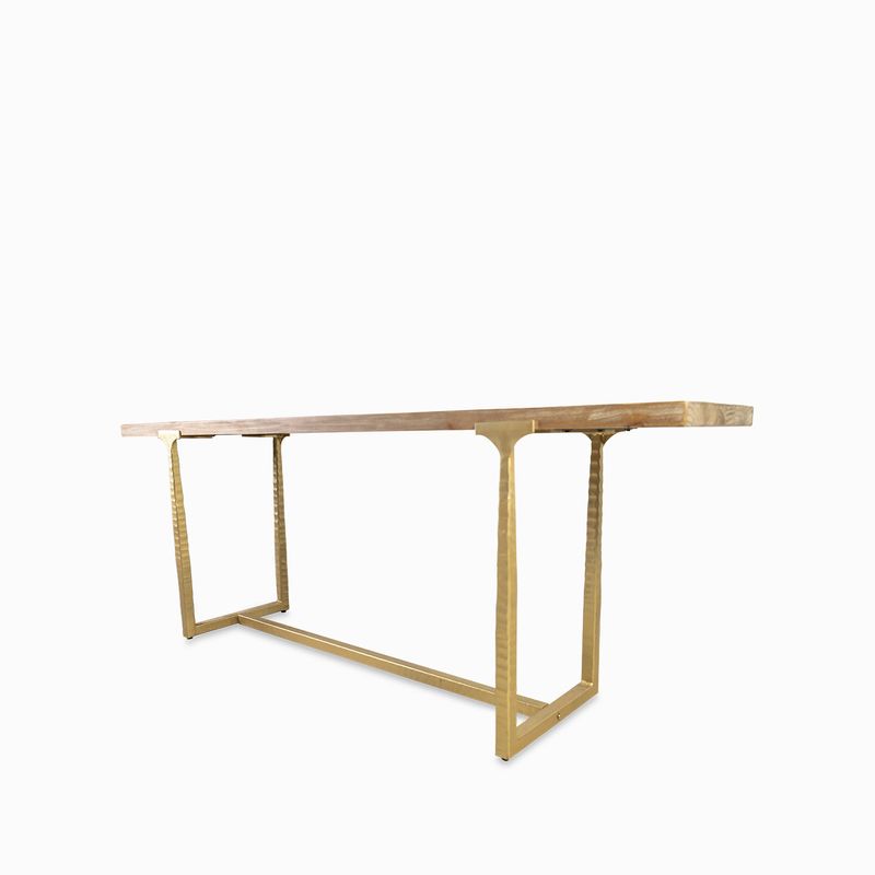Consola-t-brace-dorada-82x220x50