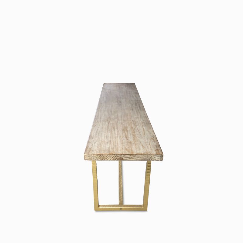Consola-t-brace-dorada-82x220x50
