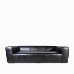 Sofa-Cuero-3-puestos-Comfort-Negro