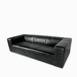 Sofa-Cuero-3-puestos-Comfort-Negro