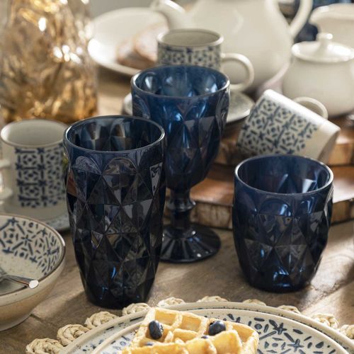 Vaso corto borneo azul 415ml