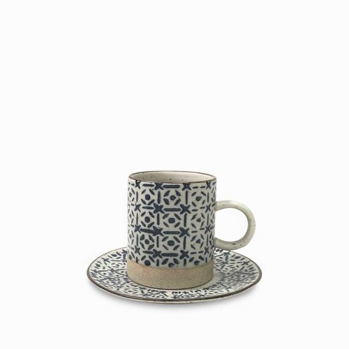 Pocillo y plato malaga 200ml setx4