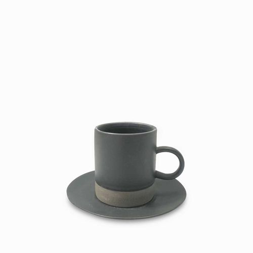 Pocillo y plato osaka 200ml setx4