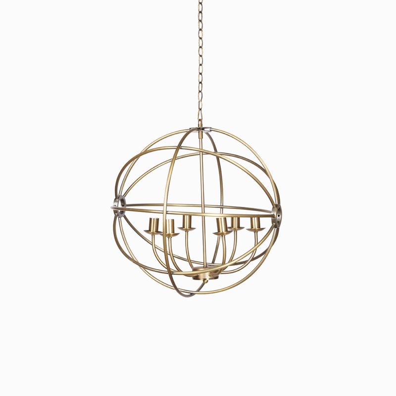 Lampara-Candelabro-en-Esfera-Brass