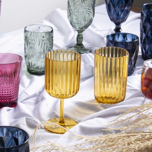 Vaso victoria ambar 475 ml