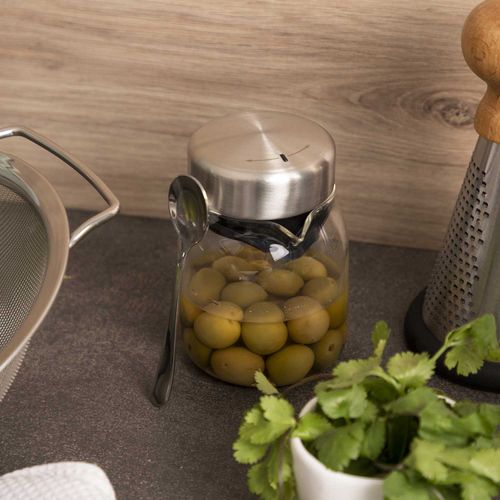 Recipiente para almacenar con cuchara 200ml