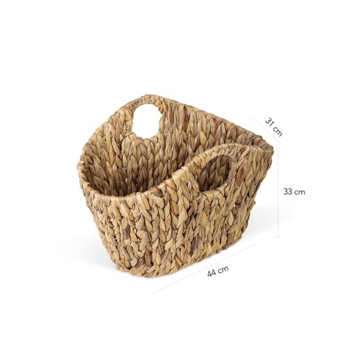 Canasta Manija redonda 24x43x29cm