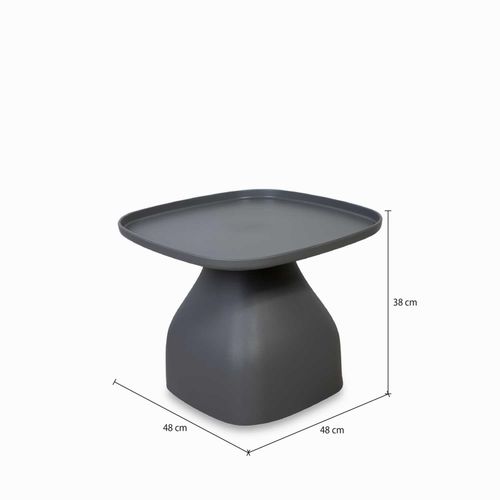 Mesa auxiliar Breton gris