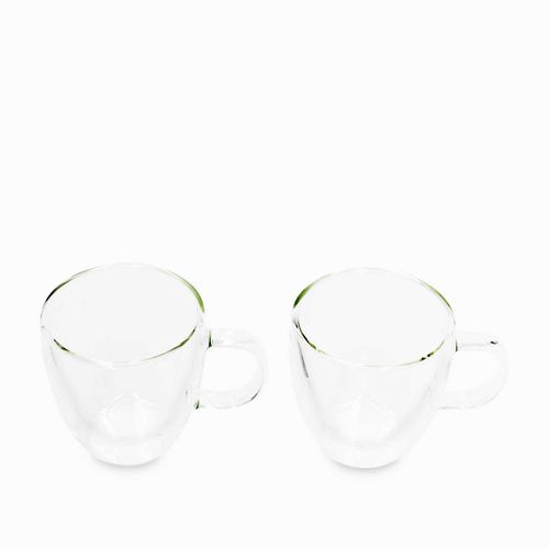 Mug alto doble pared 160ml setx2