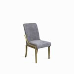 Silla-comedor-silver-terciopelo-gris