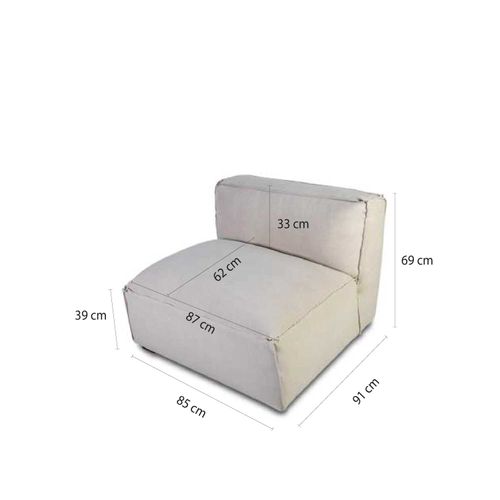 Modular Cubo Beige