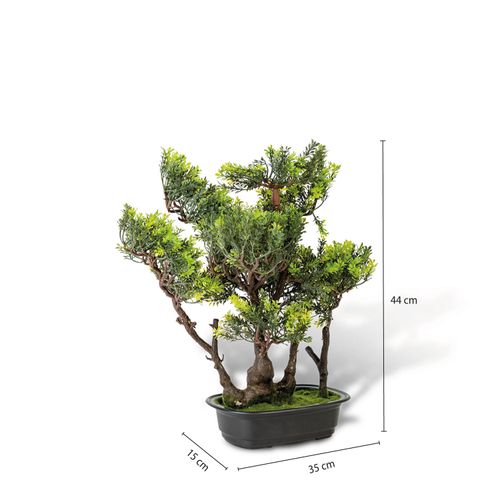 Bonsái Verde artificial 45 cm