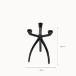 Candelabro-tripo-18x30.5cm
