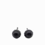 Pomo-esfera-rayas-negro-set-x-2