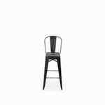 Silla-bar-industrial-negra