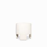 Poltrona-Tripode-beige-peluda-74x74x71cm