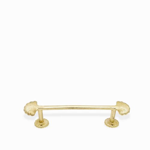 Soporte para toalla flor Brass