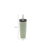 Termo-doble-pared-verde-con-pitillo-550ml